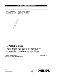 Datasheet BY9300 manufacturer Philips