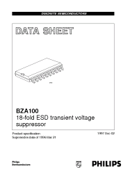 Datasheet BZA100 manufacturer Philips