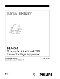 Datasheet BZA408B manufacturer Philips
