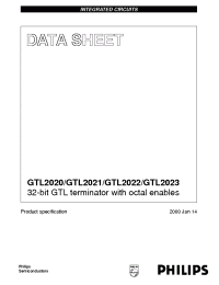 Datasheet GTL2021 manufacturer Philips