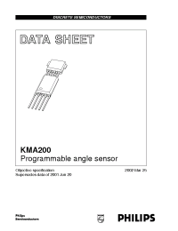 Datasheet KMA200 manufacturer Philips