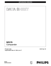 Datasheet NE570 manufacturer Philips