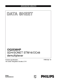 Datasheet OQ2536HP/C2 manufacturer Philips
