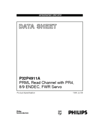 Datasheet P32P4911A manufacturer Philips