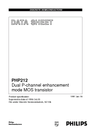 Datasheet PHP212 manufacturer Philips