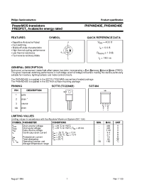 Datasheet PHP4ND40E manufacturer Philips