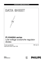 Datasheet PLVA400A manufacturer Philips