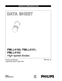 Datasheet PMLL4150 manufacturer Philips