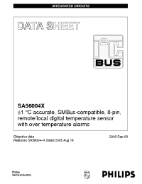 Datasheet SA56615 manufacturer Philips