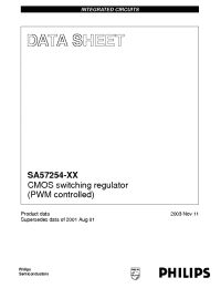 Datasheet SA57254-33GW manufacturer Philips