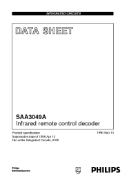 Datasheet SAA3049AT manufacturer Philips