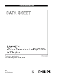 Datasheet SAA4997H manufacturer Philips
