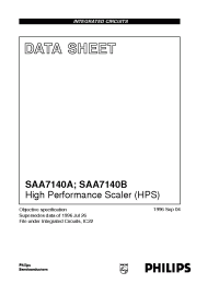 Datasheet SAA7140A manufacturer Philips
