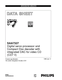 Datasheet SAA7327 manufacturer Philips