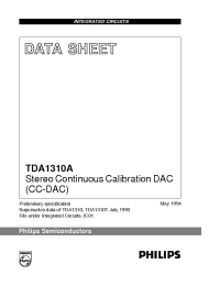 Datasheet TDA1310AT manufacturer Philips