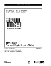 Datasheet TDA1373H manufacturer Philips