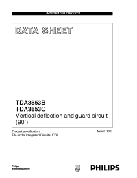 Datasheet TDA3653B/N2 manufacturer Philips