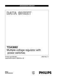 Datasheet TDA3682ST manufacturer Philips