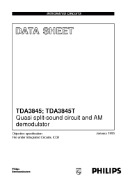 Datasheet TDA3825 manufacturer Philips
