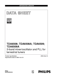 Datasheet TDA6508ATT manufacturer Philips