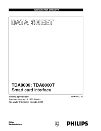 Datasheet TDA8000 manufacturer Philips
