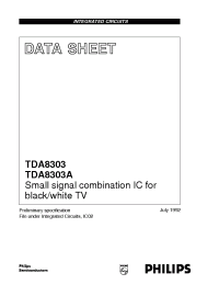 Datasheet TDA8303A/N1 manufacturer Philips