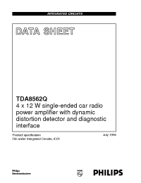 Datasheet TDA8562Q manufacturer Philips