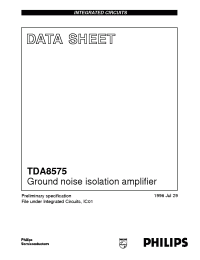 Datasheet TDA8575T manufacturer Philips