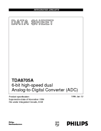 Datasheet TDA8705AT manufacturer Philips