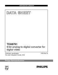 Datasheet TDA8761 manufacturer Philips