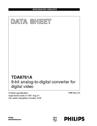 Datasheet TDA8761AM/C3 manufacturer Philips