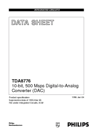Datasheet TDA8776 manufacturer Philips