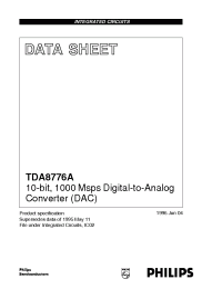 Datasheet TDA8776AK/C1 manufacturer Philips