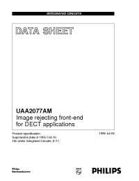 Datasheet UAA2077AM manufacturer Philips
