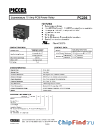 Datasheet PC236 manufacturer Picker