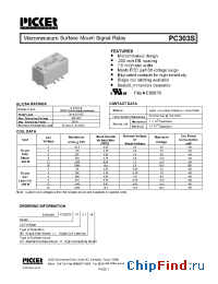 Datasheet PC303S-12 manufacturer Picker