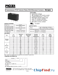 Datasheet PC323-12 manufacturer Picker