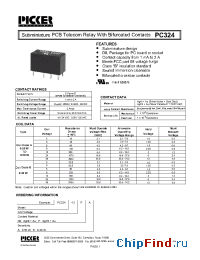 Datasheet PC324-12PA manufacturer Picker