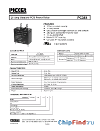 Datasheet PC354 manufacturer Picker