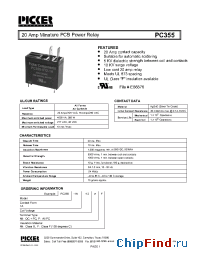 Datasheet PC3551A-12F manufacturer Picker