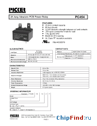 Datasheet PC4541A-12PF manufacturer Picker