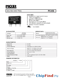 Datasheet PC4581A-12S3 manufacturer Picker