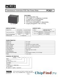 Datasheet PC6212A-12ST manufacturer Picker