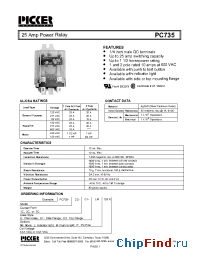 Datasheet PC7352C-12P manufacturer Picker