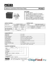 Datasheet PC8221B-12SAT manufacturer Picker