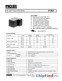 Datasheet PTRH1A12CG-1 manufacturer Picker