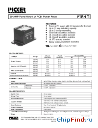 Datasheet PTRH1A-12CGFT2 manufacturer Picker