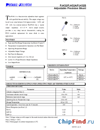 Datasheet PJ432A manufacturer Promax-Johnton