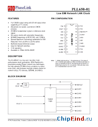 Datasheet P650-01XC manufacturer PhaseLink