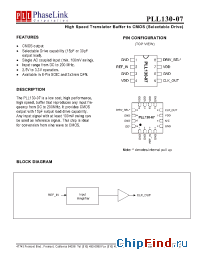 Datasheet PLL130-07SC-R manufacturer PhaseLink